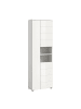 ebuy24 Hochschrank Vira Weiß 60 x 34 cm