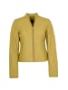 JILANI Lederjacke Lammnappa in Zitronengelb