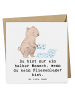 Mr. & Mrs. Panda Deluxe Karte Fliesenleger Herz mit Spruch in Weiß