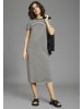 FLASHLIGHTS Shirtkleid in schwarz-gestreift