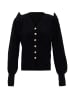 NAEMI Damen Strickjacke in Schwarz