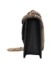 Seidenfelt Roros East-West - Umhängetasche 23 cm (soft cream) in schwarz gold