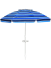 COSTWAY 200cm Strandschirm in Blau