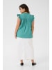 KAFFE curve Ärmellose Bluse KClyana Regular fit in Teal