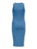 KIDS ONLY Kleid KOGBELFAST LIFE S/L MIDI DRESS in riviera