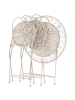 Beliani 2er-Set Gartenstuhl TRIESTE in Beige