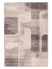 Vivorum Wohnzimmer Kurzflor Teppich Bluster 225 in taupe