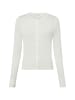 Marie Lund Strickjacke in weiß - 0001