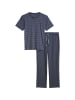 Marc O'Polo Loungeanzug classic in blue stripe/blue