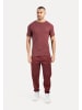 SMILODOX T-Shirt Thilo in Bordeaux