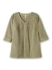 sheego Bluse in khaki