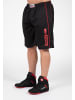 Gorilla Wear Wallace Mesh Shorts - Schwarz/Rot