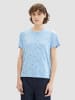 Tom Tailor Shirt 2er-Set Rundhals Kurzarm T-Shirt mit Print in Hellblau-2