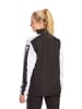 erima Unisex Erwachsene Six Wings Jacke mit abnehmbaren Ärmeln in schwarz/weiss