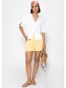 SASSYCLASSY Musselin Shorts in Gelb