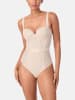 DKNY Bodysuit Sheers in CASHMEREND