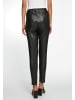 Basler Lederimitathose Trousers in BLACK