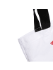 Mr. & Mrs. Panda Totebag Flamingo Yoga mit Spruch in Weiß