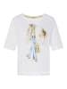 Rabe T-Shirt in Weiß