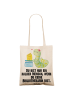 Mr. & Mrs. Panda Tasche Bibliothekarin Herz mit Spruch in Creme