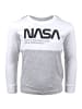 Nasa Langarmshirt NASA in Weiß