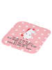 Mr. & Mrs. Panda Topflappen Einhorn Wut mit Spruch in Rot Pastell
