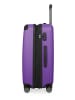 Hauptstadtkoffer Spree - 3er Koffer-Set Trolley Gepäckset, TSA, 4 Rollen (S, M & L) in Aubergine