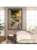 OnlyWow Leinwand Bilder Hellgelb