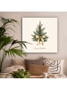 OnlyWow Leinwand Bilder Sandfarben