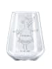Mr. & Mrs. Panda Glas für Rotwein Fuchs Ballerina ohne Spruch in Transparent