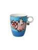 Goebel Künstlertasse " Ed Eck- When Pigs Fly " in Bunt
