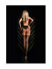 Ballerina Ouvert-Strumpfhose in black-skin