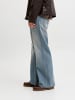 Jack & Jones Jeans mit ausgestellter Passform in Blue Denim