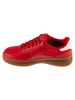 Skechers Skechers Duraleather Lace Up Snoop Cupsole Sneaker in Rot