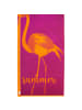Vossen Vossen Strandtücher Flamingo Time purple - 0001 in purple - 0001