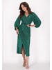 faina Kleid in Dunkelgrün