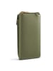 Lazarotti Bologna Leather Zip-Around Geldbörse Handytasche Leder 19 cm in olive