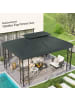 Outsunny Pavillon Ersatzdach 3 x 4 m Kohlegrau