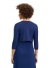 Vera Mont Bolero-Jacke figurbetont in Festival Blue