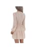 Ital-Design Kleid in Beige