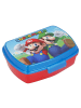 Super Mario Super Mario Kinder Brotdose – Lunchbox Pausenbox Schulbrotbox in Rot