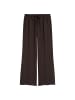 Marc O'Polo Fließende Wide Leg Pants in dark coffee
