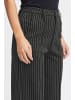 PULZ Jeans Stoffhose PZKIRA LUREX HW Pants Wide Leg - 50207741 in schwarz