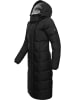 ragwear Steppmantel Pavla Extralong in Black