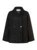 More & More doppelreihige Cape-Jacke in black