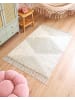 Beliani Kurzflor KHONOMA in Beige - (W) 60 x (L) 90 cm