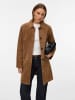 Vero Moda Mantel in Tobacco Brown