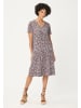 Olsen Jerseykleid in schoko rosa - 0001