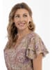 usha FESTIVAL Damen Kleid Mit Paisley-Print in Flieder Multicolor