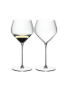 RIEDEL Glas 2er Set Chardonnay Weingläser Veloce 690 ml transparent in transparent
